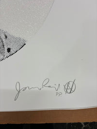 Liberty Queen,(Diamond dust, white on white) Signed edition of 2 Printers proofs (2011)