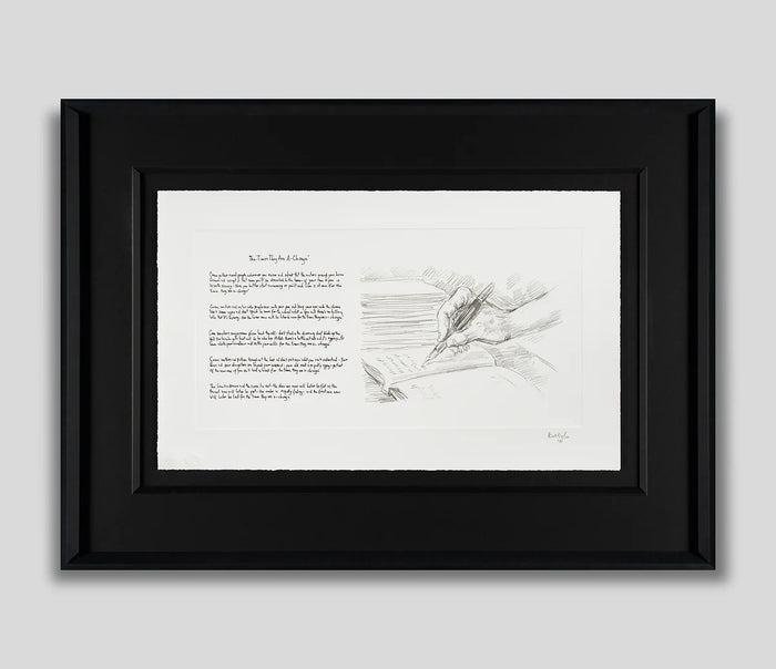 Bob Dylan,Times They Are A-Changin' (Framed)