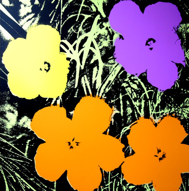 Sunday B. Morning (Andy Warhol), Flowers (Portfolio Of 10)
