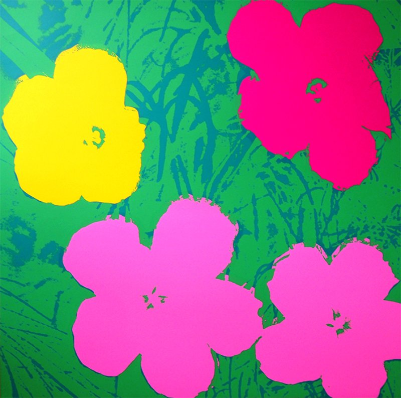 Sunday B. Morning (Andy Warhol), Flowers (Portfolio Of 10)