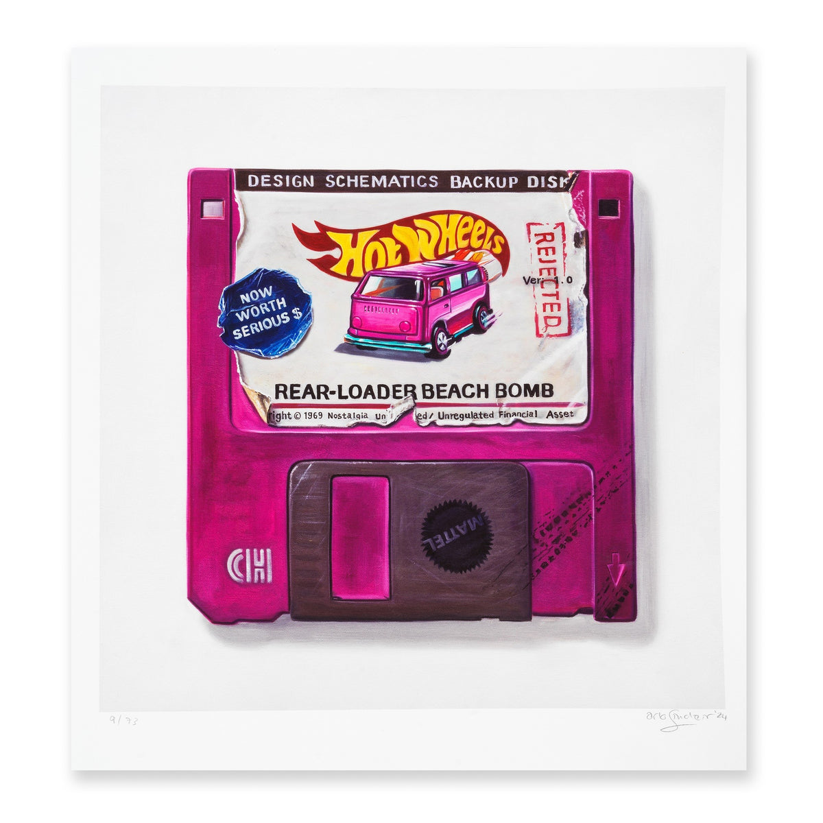 Arlo Sinclair, Rear Loader Beach Bomb, 2024