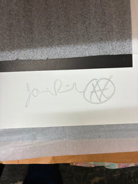 Liberty Queen  (Diamond dust, white on black (white border) Signed edition of 10, (2011)