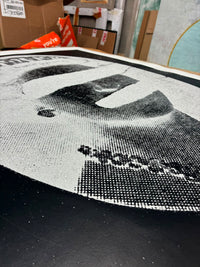 Liberty Queen  (Diamond dust, white on black (white border) Signed edition of 10, (2011)