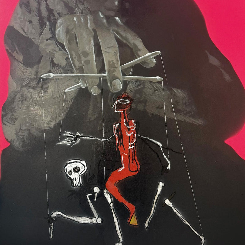 TBOY, Puppet Masters #1 Basquiat, Print