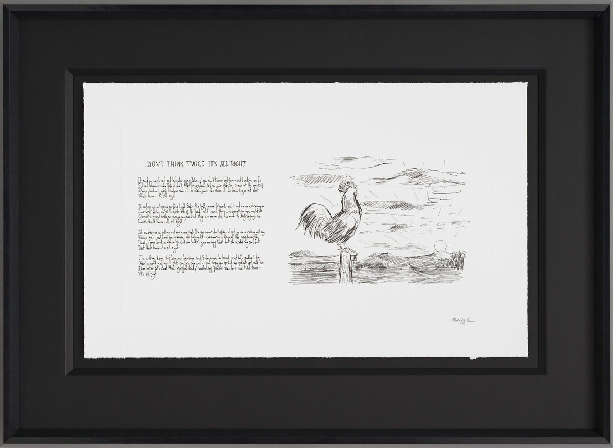 Bob Dylan, Mondo Scripto - Set of 6 (AP), 2020