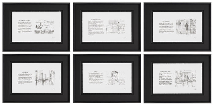 Bob Dylan, Mondo Scripto - Set of 6 (AP), 2020