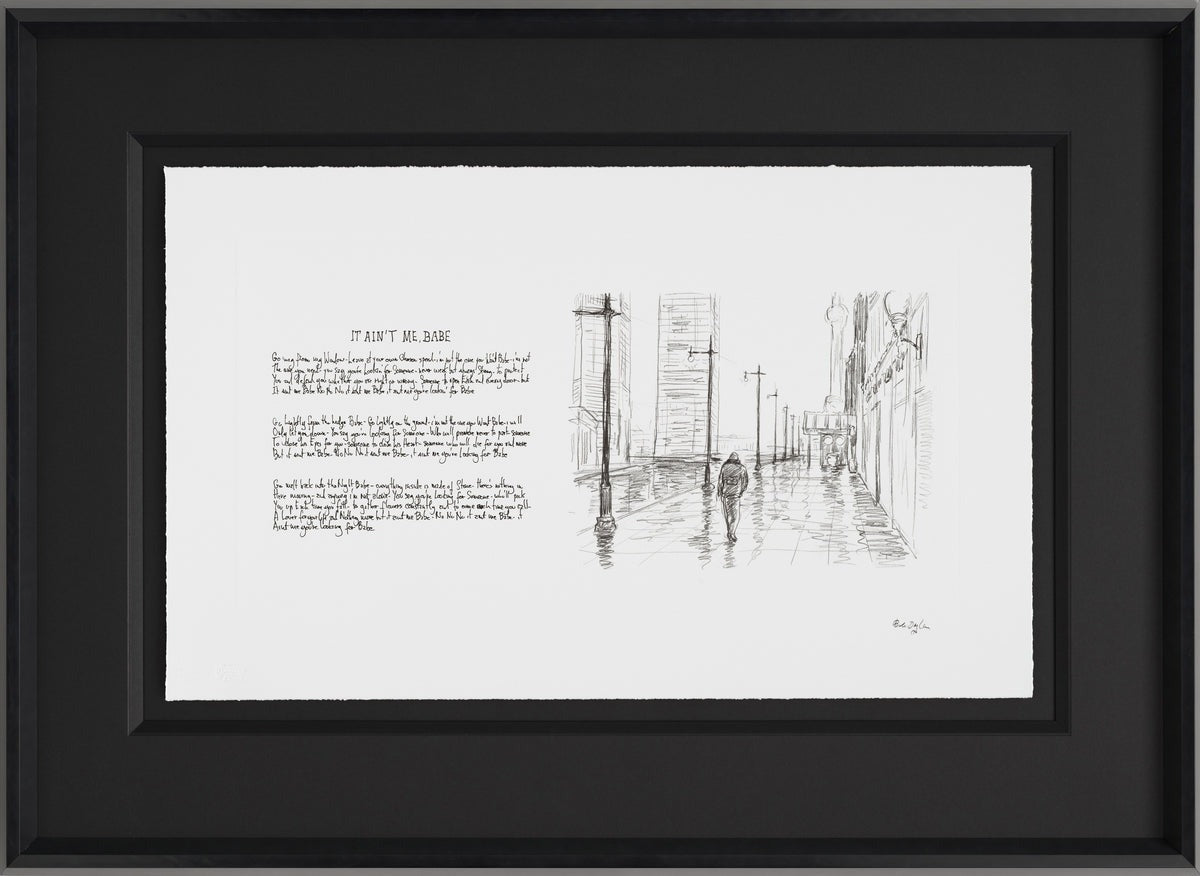 Bob Dylan, Mondo Scripto - Set of 6 (AP), 2020