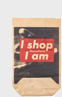 Barbara Kruger, I Shop Therefore I Am, 1990
