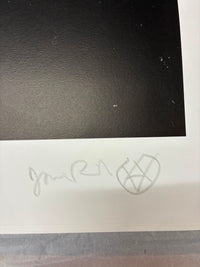 Liberty Queen (Diamond dust, white on black (white border), Artist Proofs (2011)
