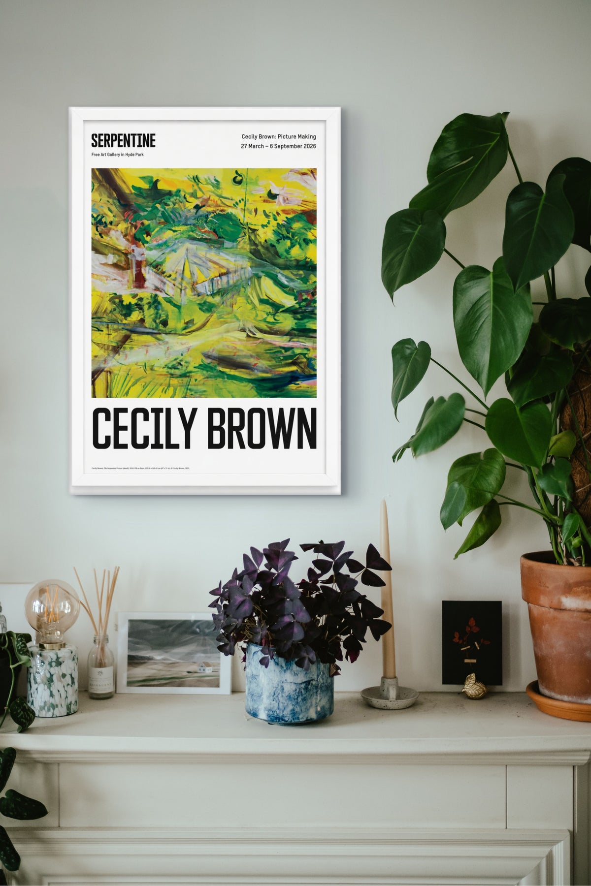 Cecily Brown, Picture Making Exhibition Poster, 2026