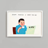 David Shrigley + Joan Cornellà Vote (Set of 8) - Smolensky Gallery