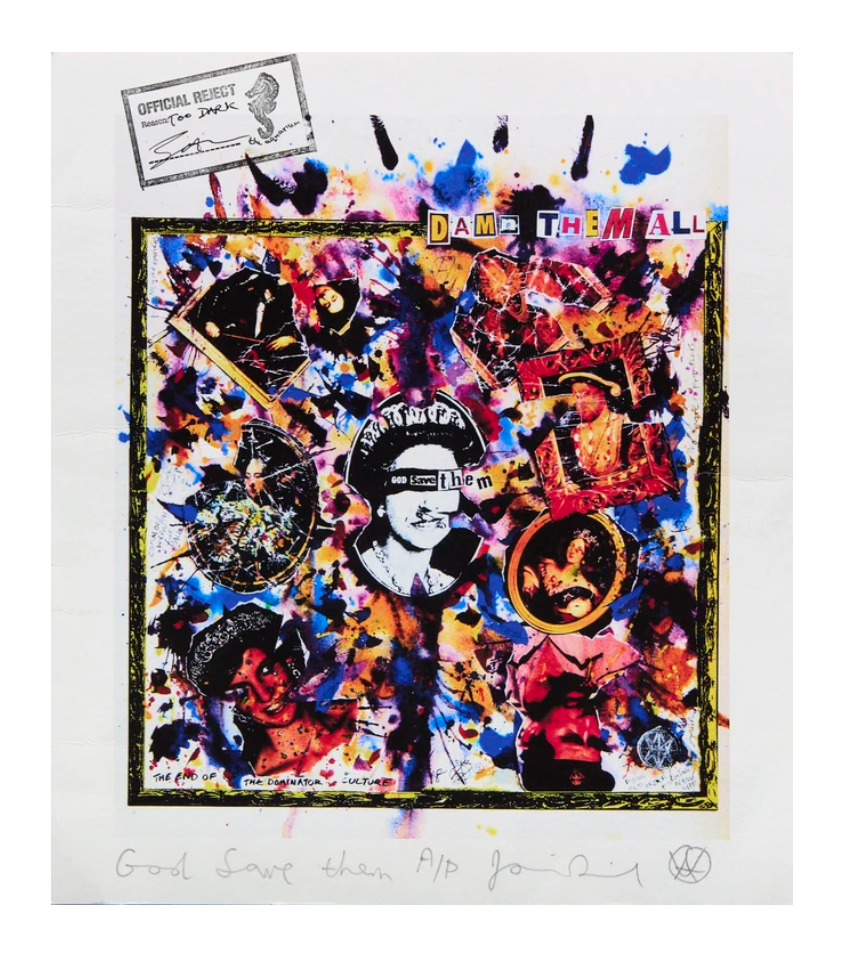 Damn them all (Artist proof), Jamie Reid, (2005)