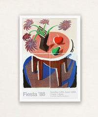 David Hockney, Fiesta, 1988