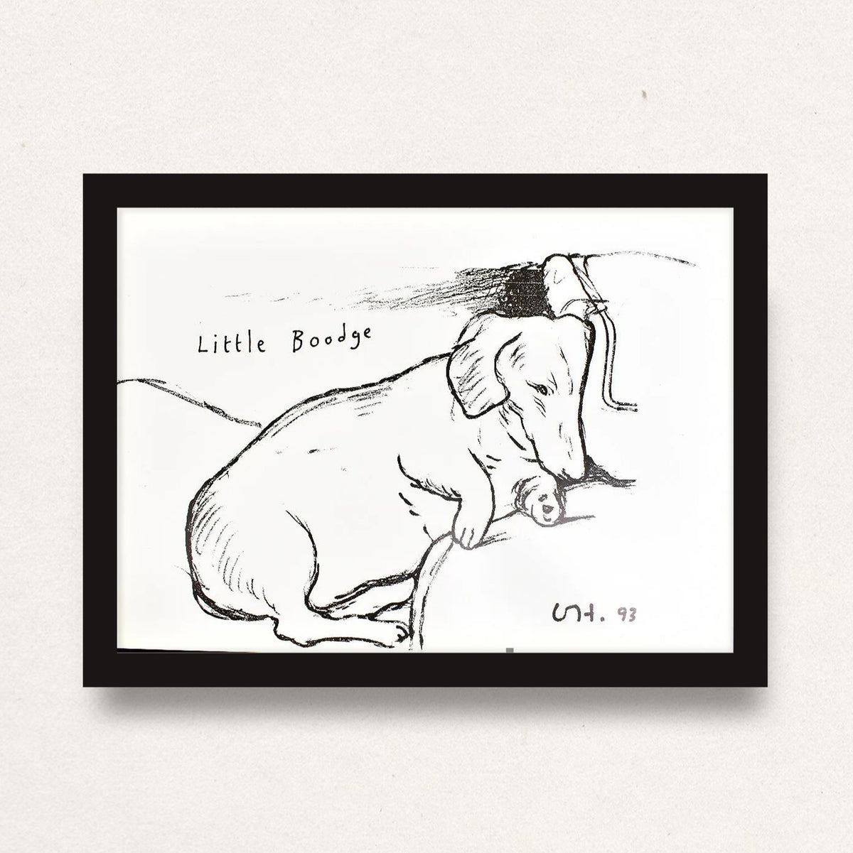 David Hockney, Little Boodge, 1993