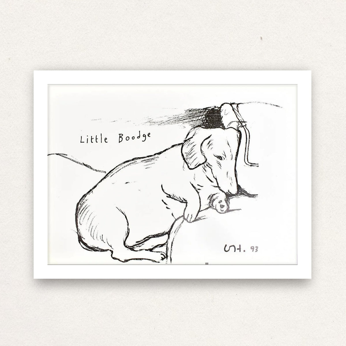 David Hockney, Little Boodge, 1993