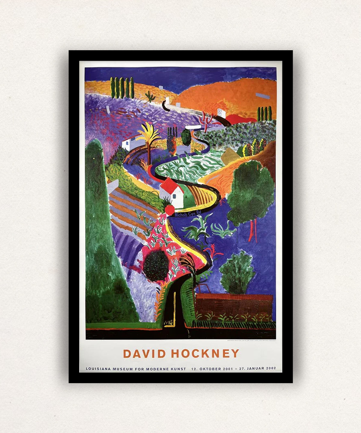 David Hockney, Nichols Canyon, 1980