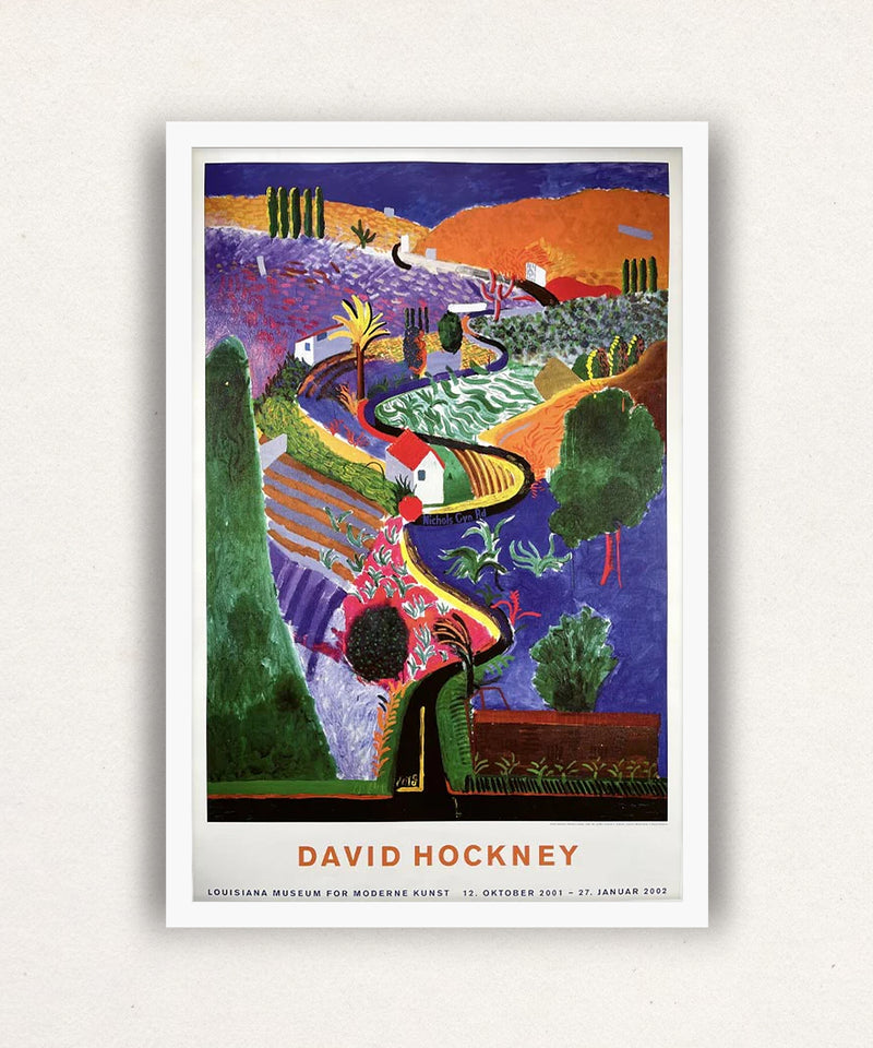 David Hockney, Nichols Canyon, 1980