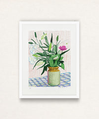 David Hockney, Untitled 516 iPad Drawing from A Bigger Book, 2016