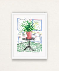 David Hockney, Untitled No. 468 iPad Drawing from A Bigger Book, 2016