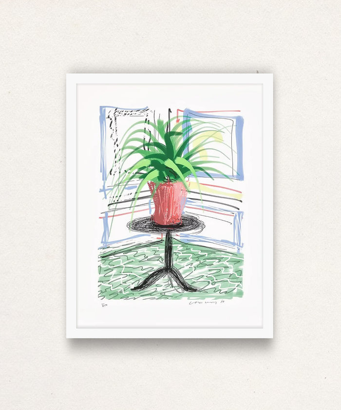 David Hockney, Untitled No. 468 iPad Drawing from A Bigger Book, 2016
