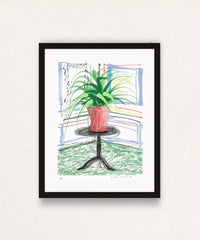 David Hockney, Untitled No. 468 iPad Drawing from A Bigger Book, 2016