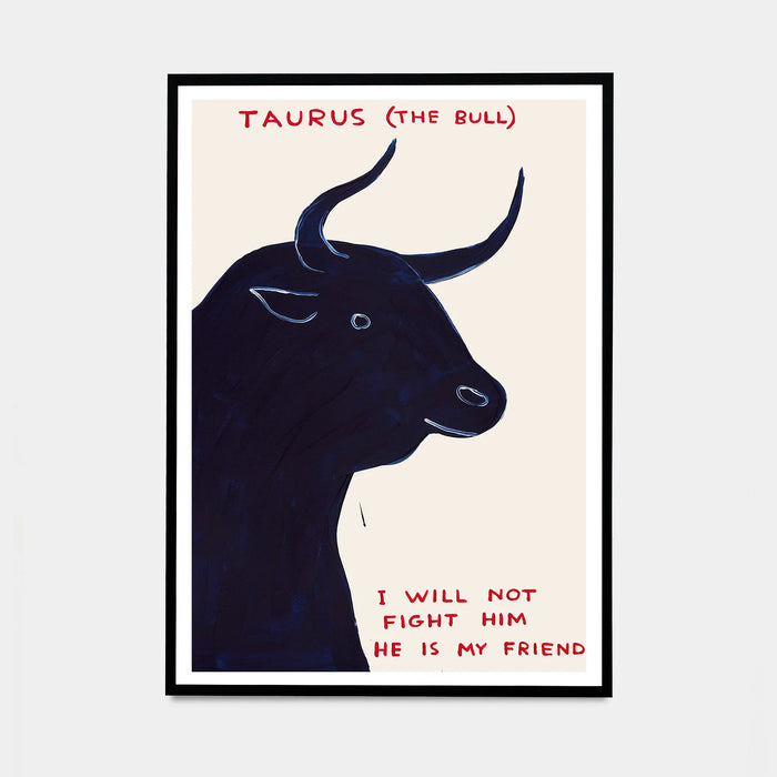 David Shrigley, Signs Of The Zodiac - Taurus, 2024 contemporary art for sale from Smolensky Gallery