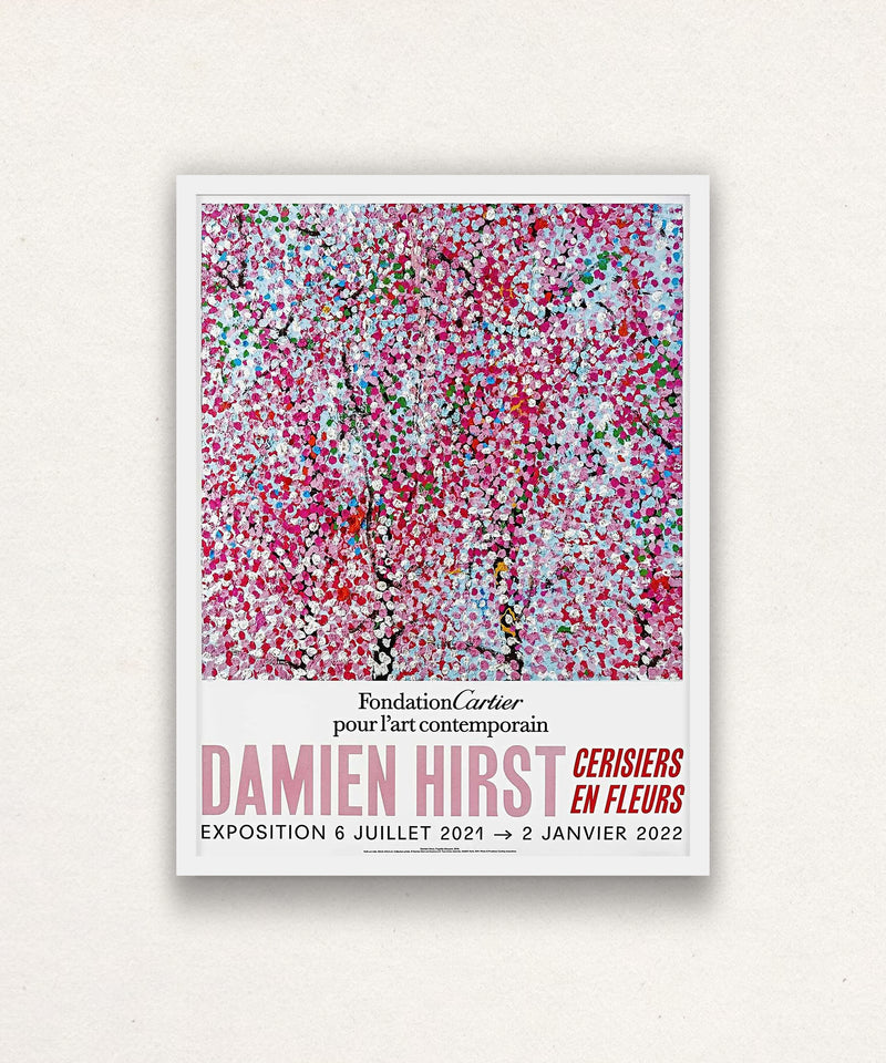 Damien Hirst, Cherry Blossoms Poster 3, 2021