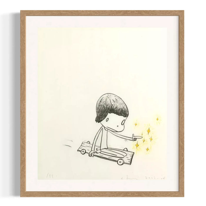 Yoshitomo Nara, Dizzy on Wheels, 2002-04