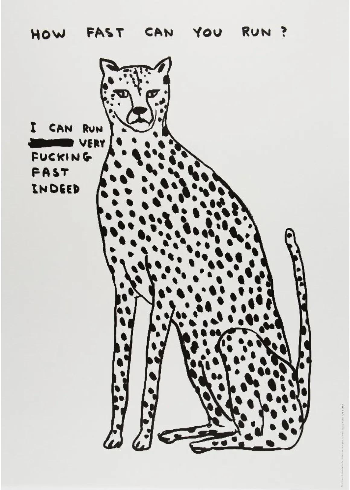 David Shrigley, Animals & Existentialism, 2022
