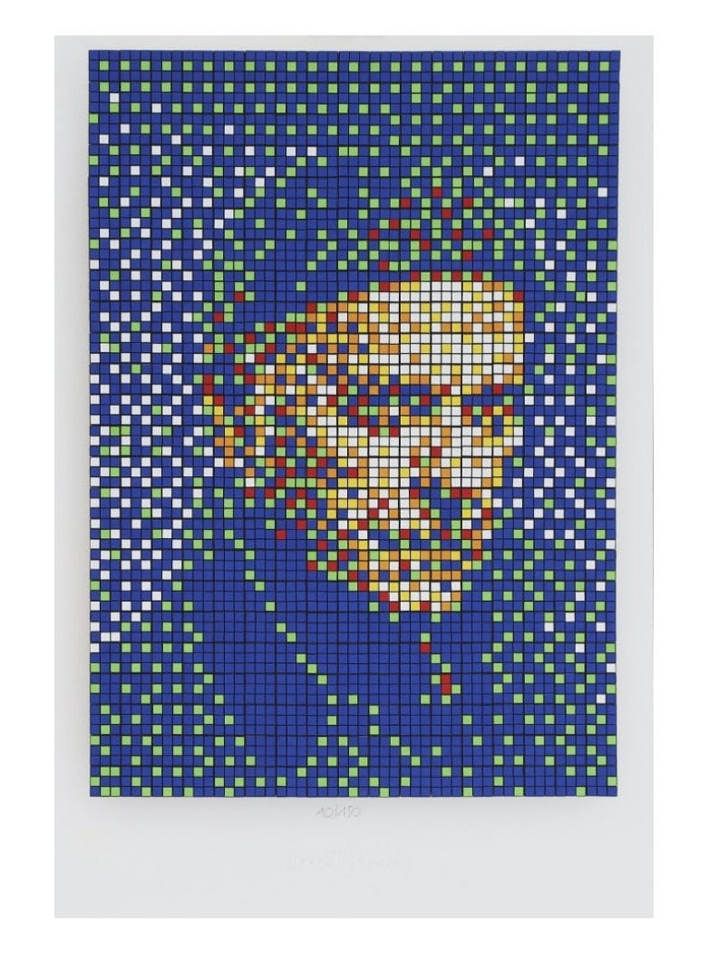 Invader, Portrait of Enki Bilal