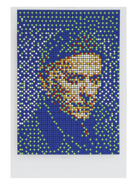 Invader, Portrait of Enki Bilal