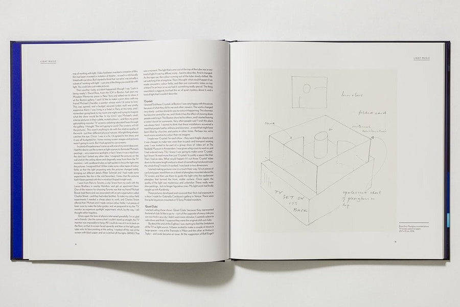 Brian Eno, Light Music (Art Book), 2017