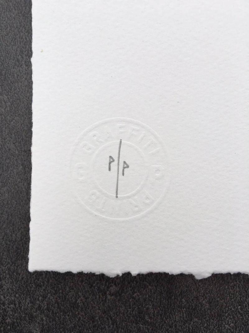 Fix The Sky (Gold Leaf) (Printers Proof) - Smolensky Gallery