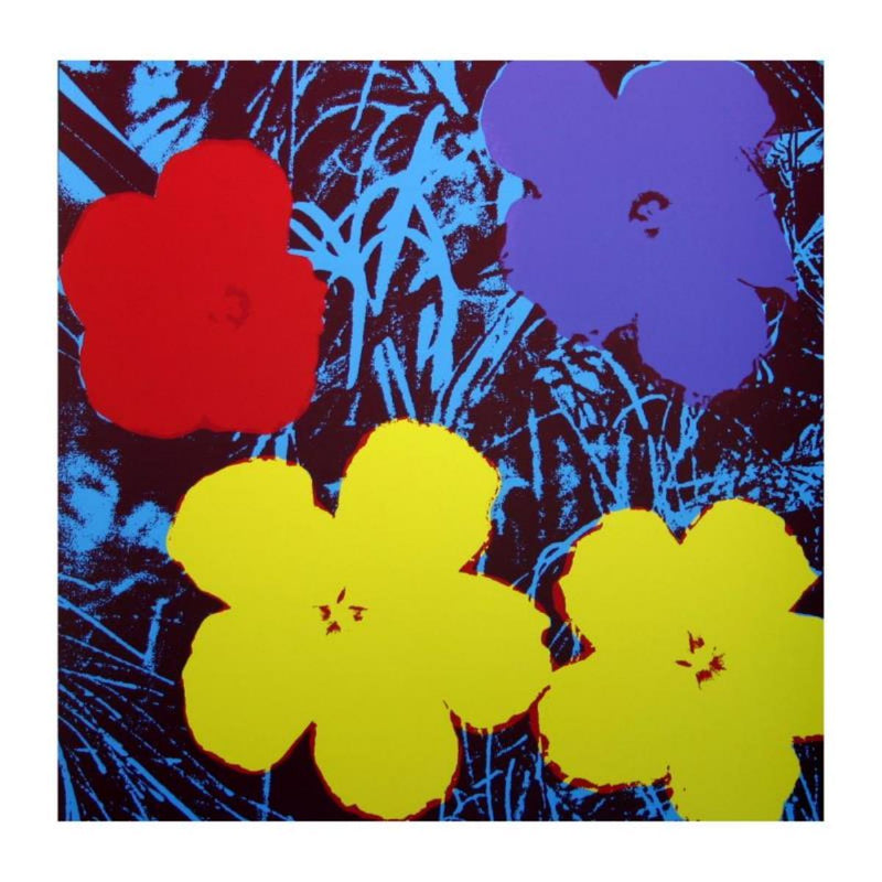 Sunday B. Morning (Andy Warhol), Flowers (Portfolio Of 10)