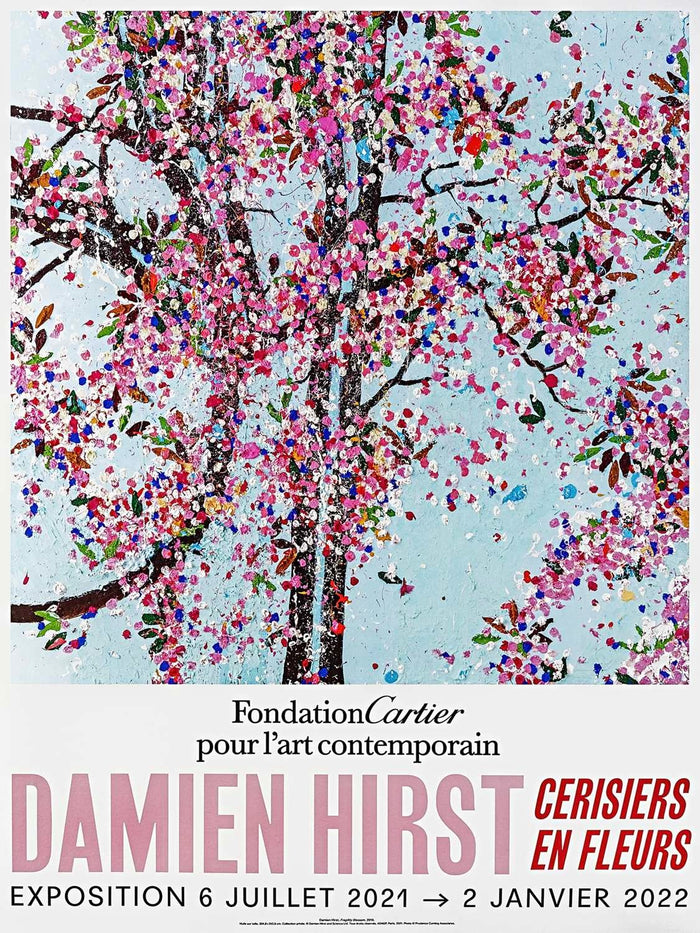 Damien Hirst, The Set of 6 Foundation Cartier Cerisiers En Fleurs Cherry, 2021, print for sale from Smolensky Gallery