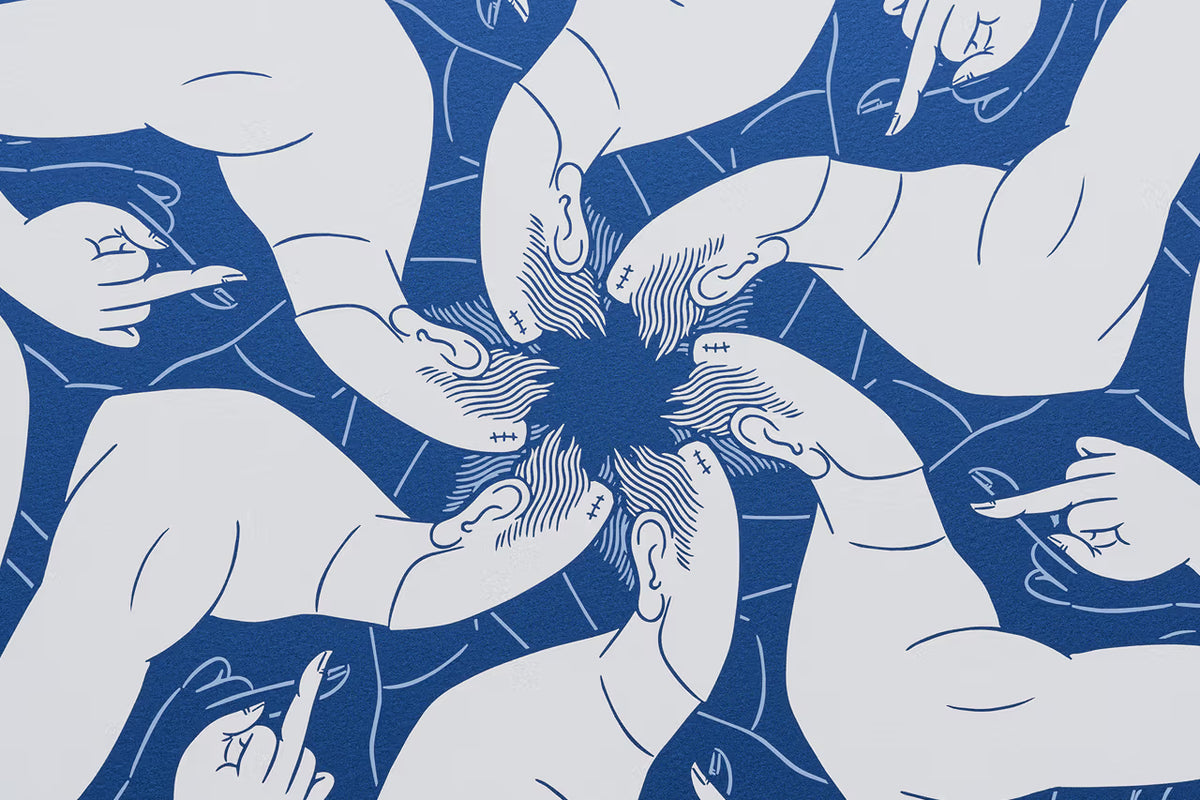 Ai Weiwei, Circle of Blue, 2004