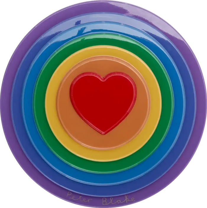 Sir Peter Blake, Rainbow Target, 2016