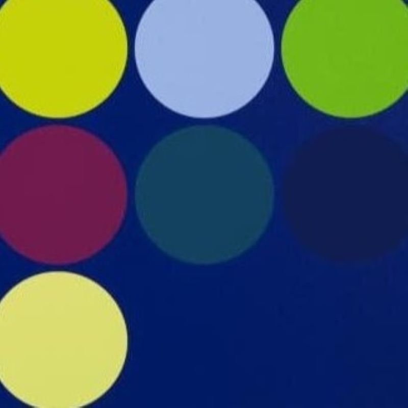 Sarah Morris, Lunar, January, 2022