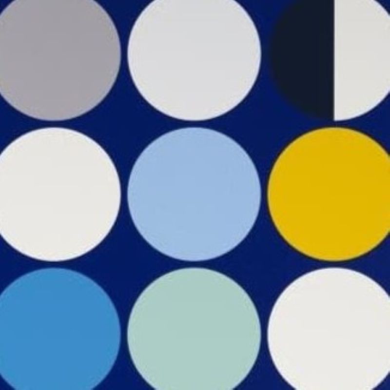 Sarah Morris, Lunar, January, 2022