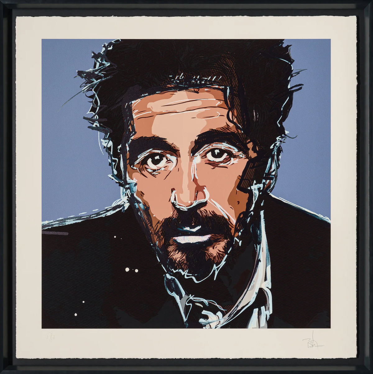 Johnny Depp, Al Pacino (Framed), 2022