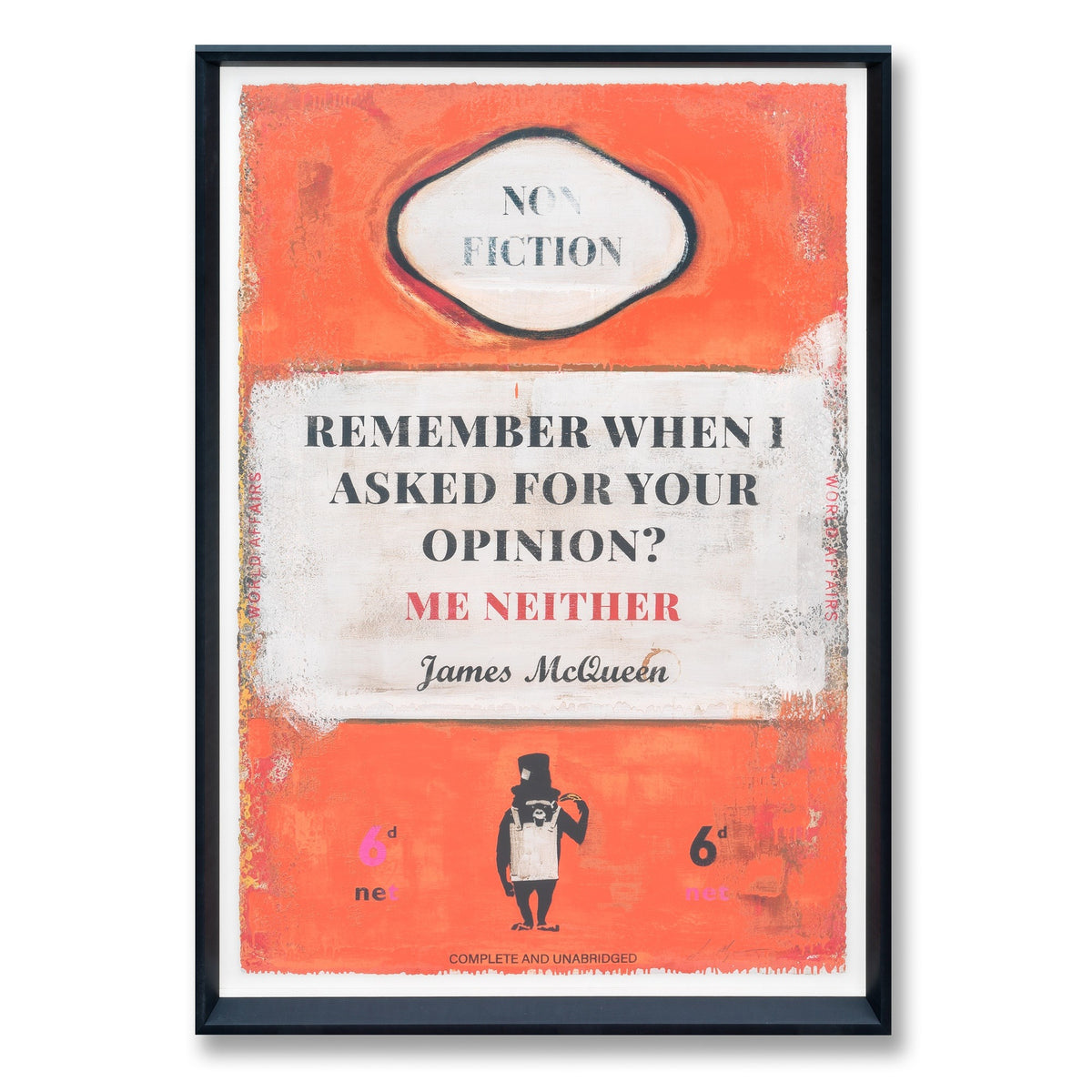 James McQueen, Remember When I Asked For Your Opinion (AP), 2023
