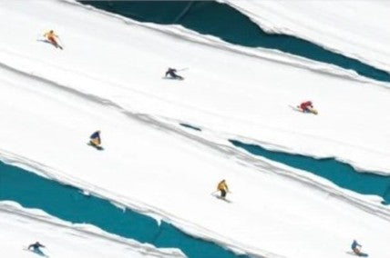 Werner Bronkhorst, Ski Lenticular Mini-Print, 2024