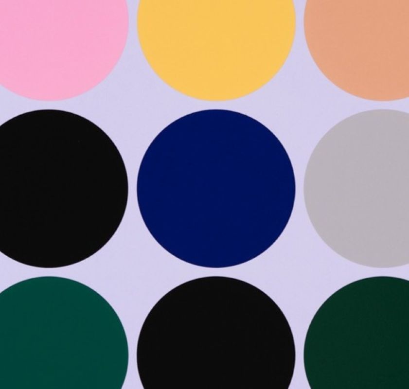 Sarah Morris, Lunar, March, 2022