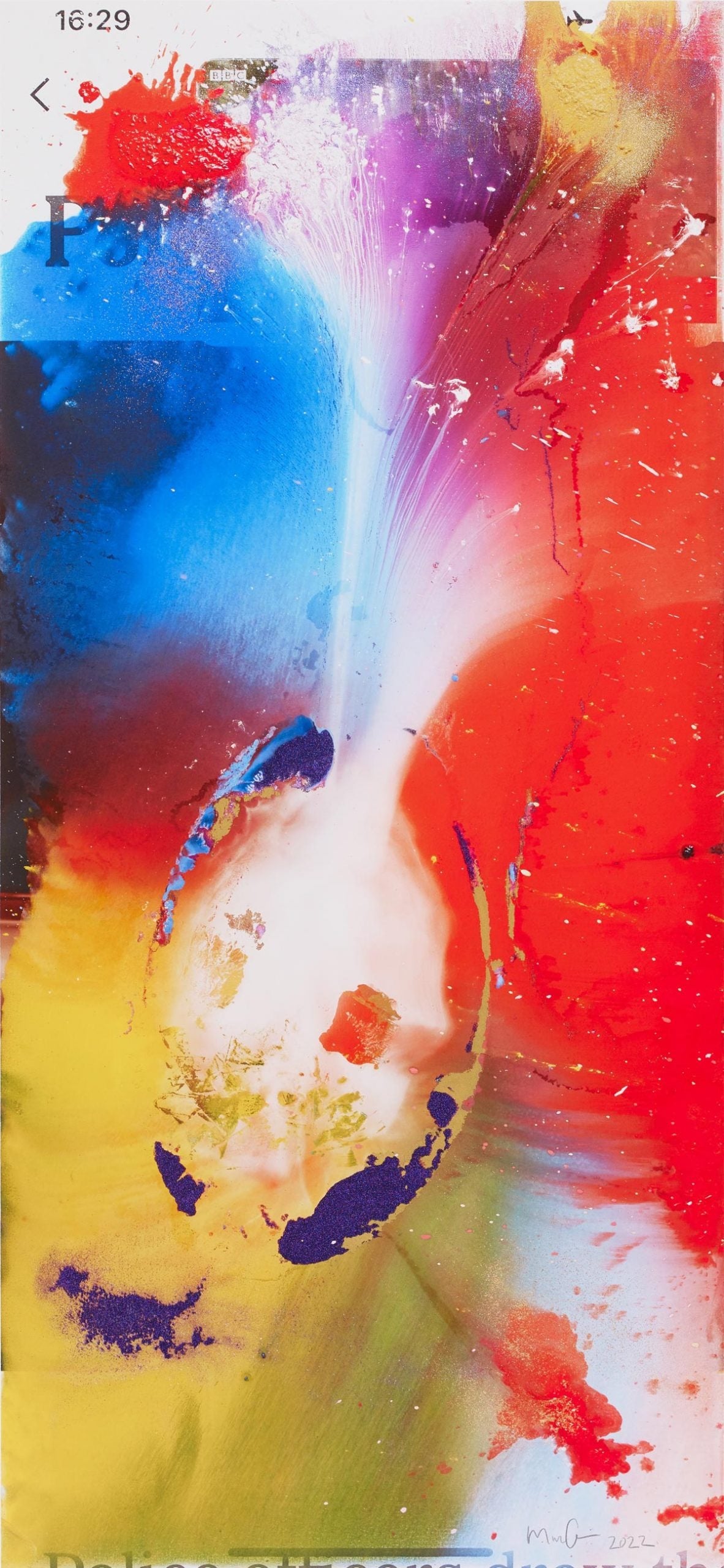 Marc Quinn, HISTORY NOW. Screenfault, 2022