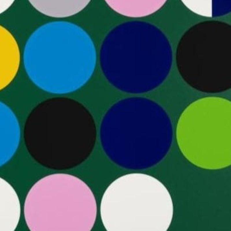 Sarah Morris, Lunar, May, 2022