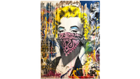 Mr. Brainwash, Marilyn Monroe, 2017 contemporary art for sale from Smolensky Gallery