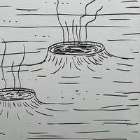 David Shrigley, Untitled (Mulled Wine Served In Craters), 2018