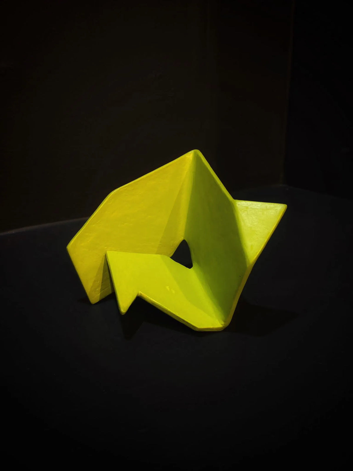 Naomi Harwin: Dwelling V, 2023 - Sculpture Crafted in Greyboard, Jesmonite, Emulsion Paint, and Varnish