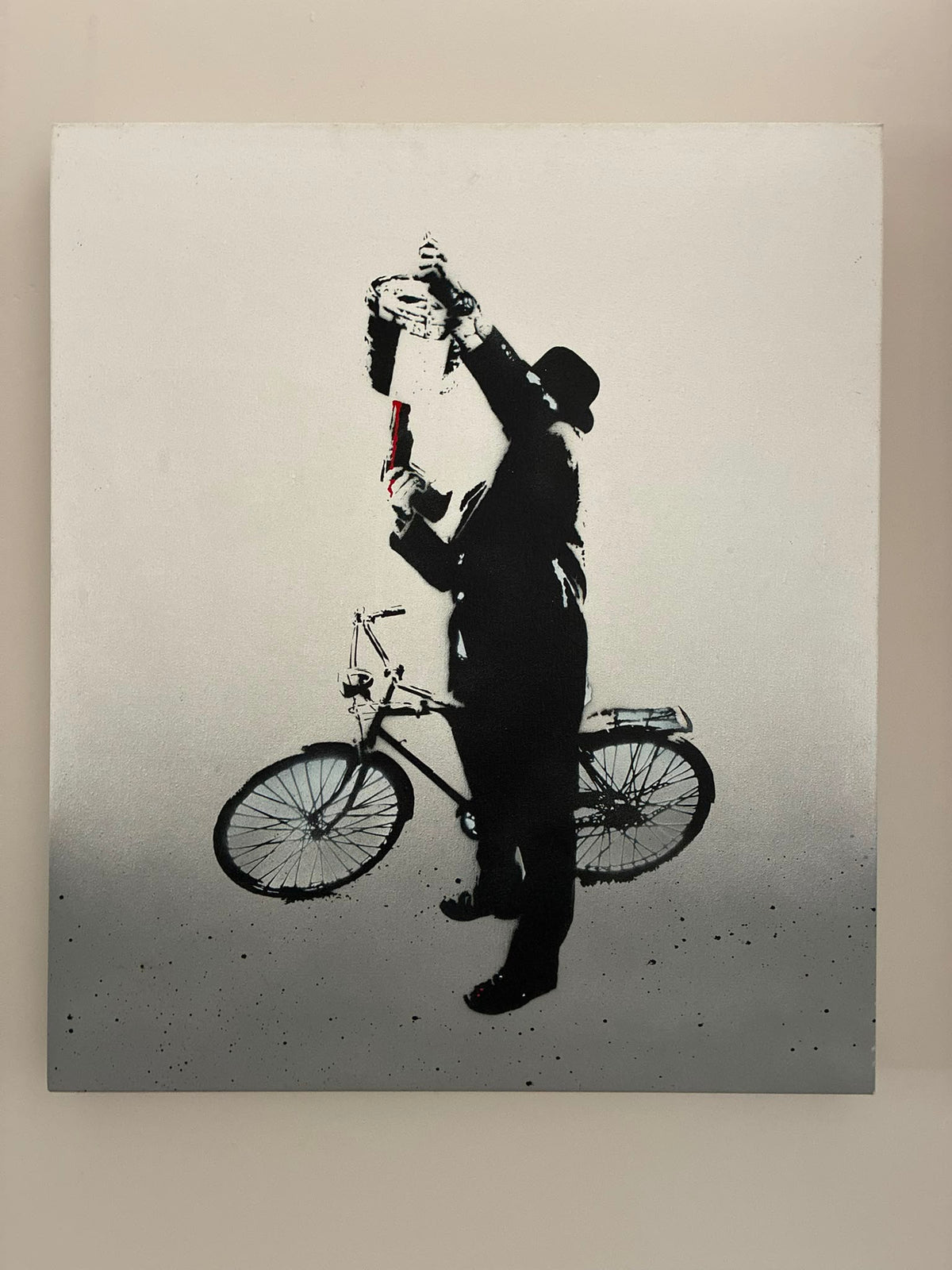Nick Walker, Untitled Canvas,  2008