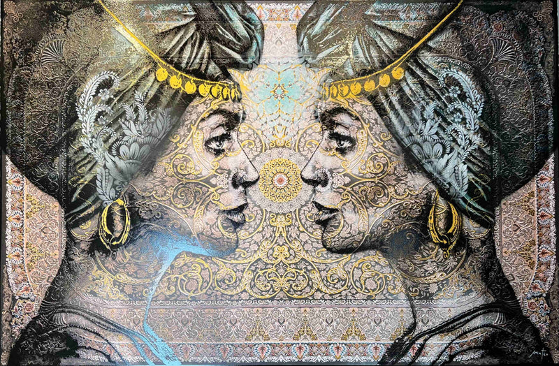 Mateo Humano, Oracle II XL (AP) (Hand-Finished), 2022